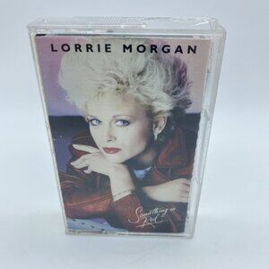 Lorrie Morgan Something in Red 1991 Cassette Tape Country Album RCA Records